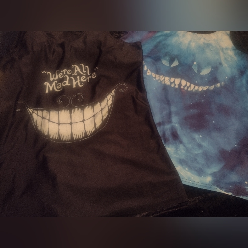 Cheshire cat tank top bundle
